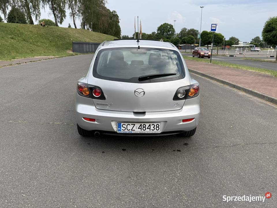 Mazda 3 16 benzyna klimatyzacja manualna Łódź
