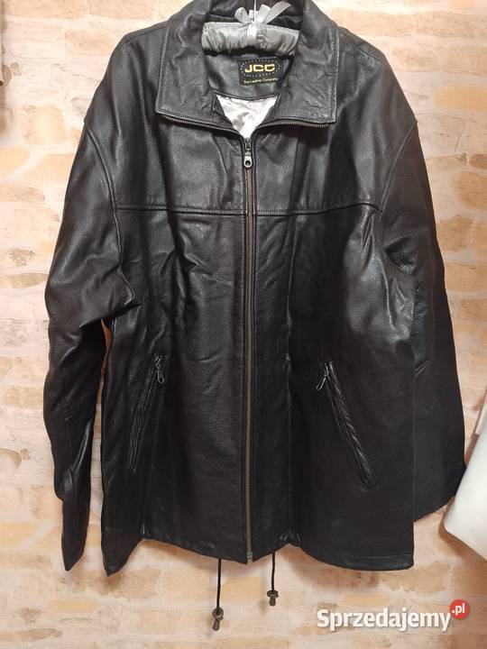 3XL58 Skórzana kurtka męska z Londynu skóra Kraków