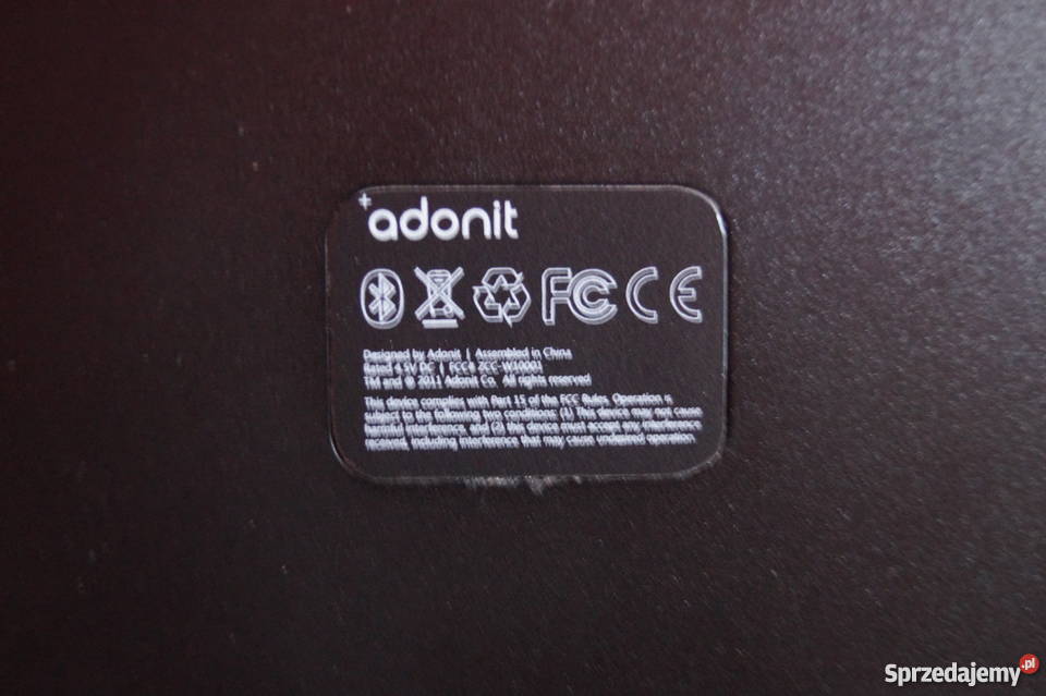 Adonit Writer Plus Folio Keyboard iPad 2 3 4 Jarosław