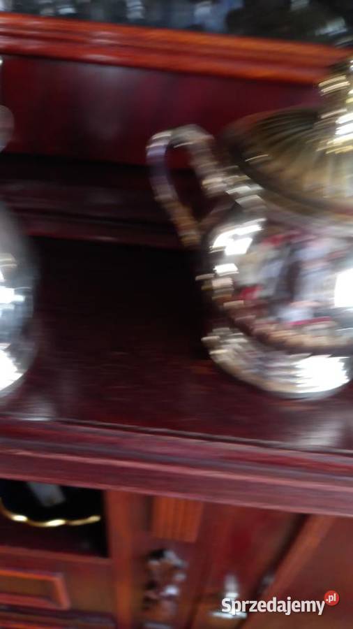 Komplet srebrzony Warszawa