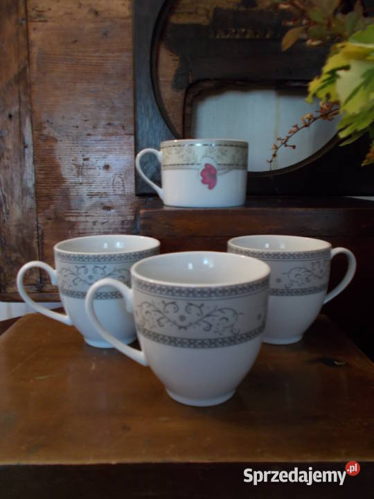 Filiżanka Porcelanowa Marie Sohl Zestaw 3 PRL