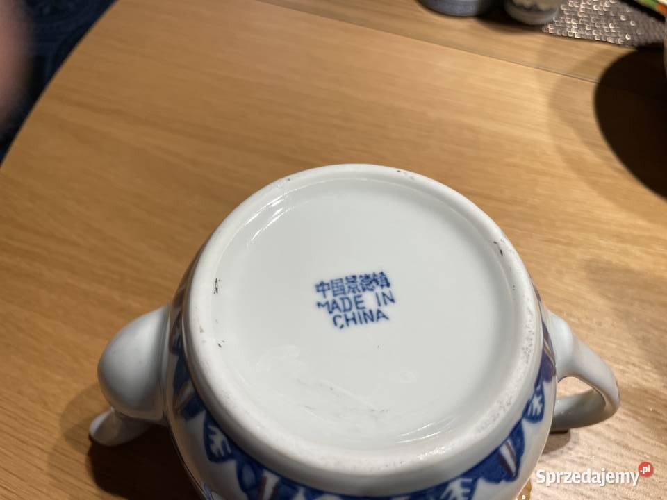 czajniczek porcelana ryżowa Pruszcz Gdański
