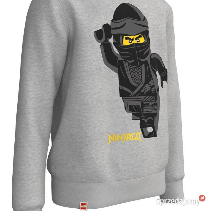 116 Bluza z kapturem Lego szara Sweat Hoodie Gaszowice