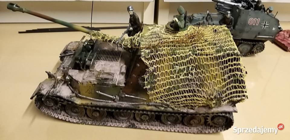sprzedam model niemieckiego czołgu Ferdynand 135 mazowieckie