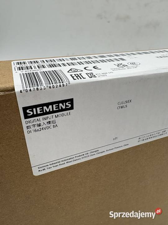 Siemens S71500 6ES7 5211BH100AA0 DI Module Warszawa sprzedam