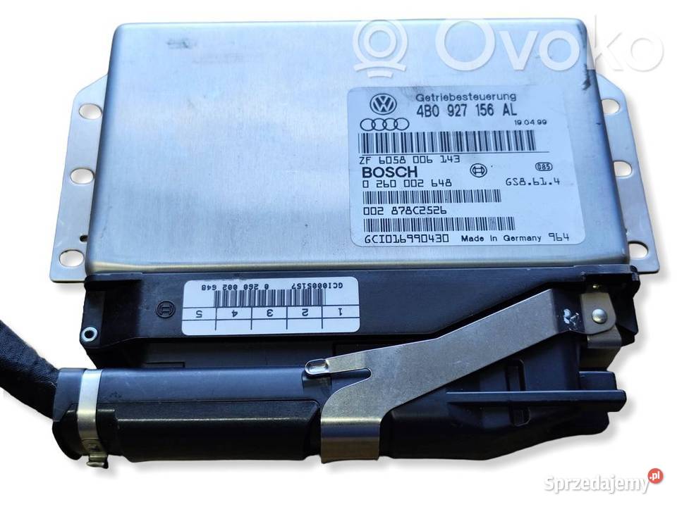 Audi A6 C5 24 STEROWNIK MODUŁ KOMPUTER SKRZYNI