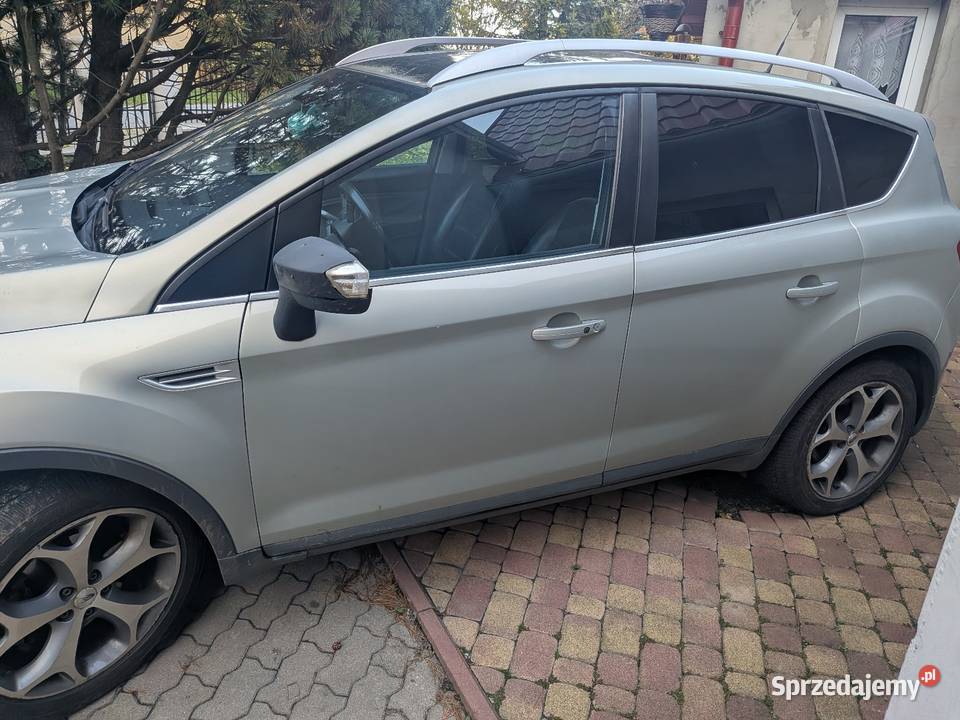 Ford Kuga mk1 20 TDCi AWD beżowy Łagiewniki