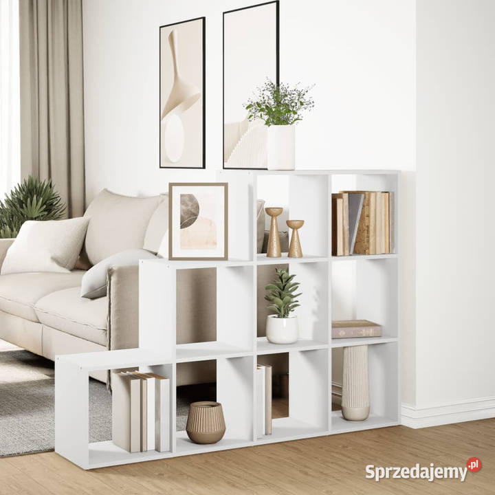 Regał przegroda 3 poziomy biały 1375x29x1035 Warszawa
