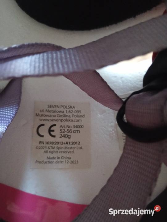 kask hełm ochronny rowerowy dziecięcy zachodniopomorskie