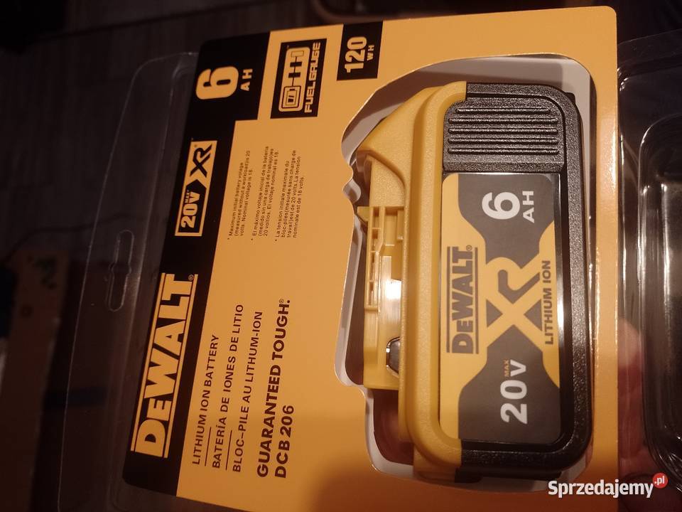 Nowa Bateria DEWALT 6AH wielkopolskie Piła sprzedam