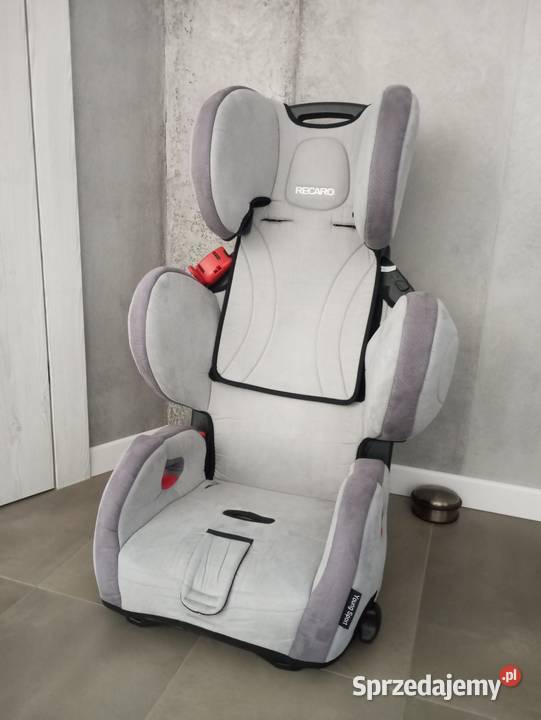 Fotelik samochodowy Recaro szary/srebrny Kielce