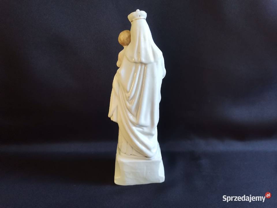Stara przedwojenna porcelana figurka Matka Boska