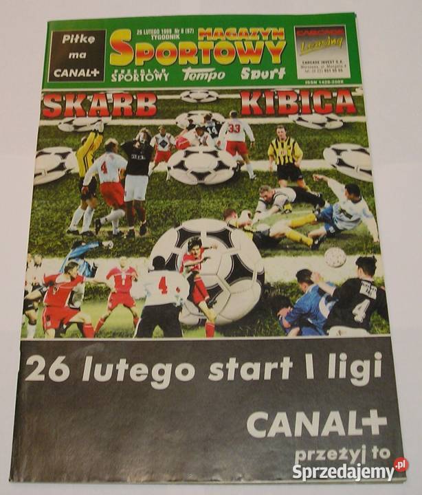 MAGAZYN SPORTOWY SKARB KIBICA LIGA 1999 Łódź