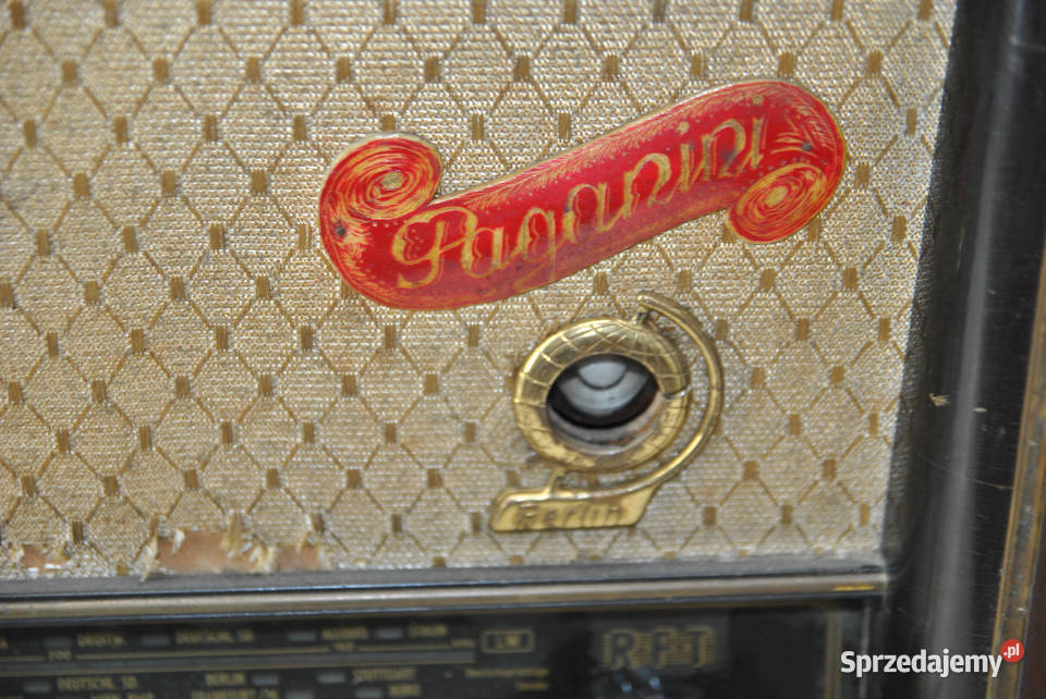 Radio lampowe RFT Paganini Wieliczka