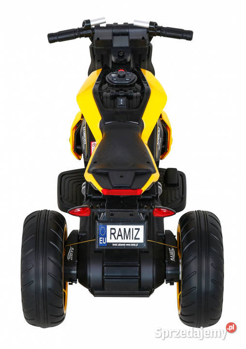 Motor Future na akumulator dzieci Żółty autko na Łopuszno