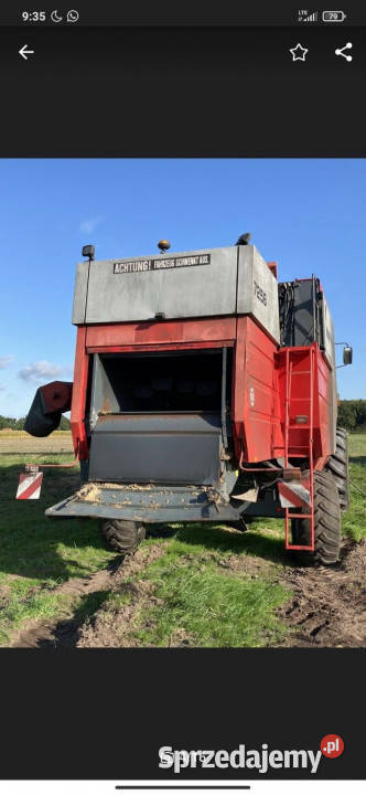 Massey Ferguson 7256 Heder Wózek CZĘŚCI Jastrzębniki sprzedam