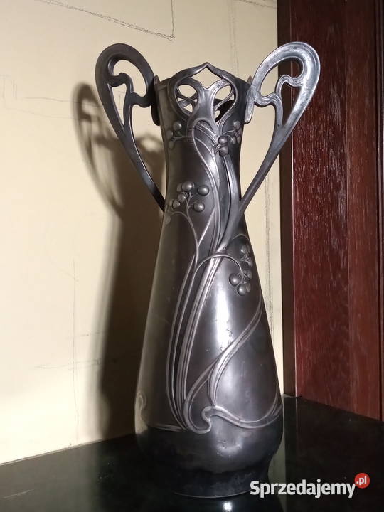 Wazon metalowy ART Nouveau Tarnów