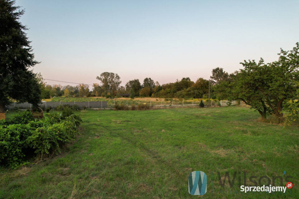 sprzedaży działki Warszawa Włóki 3020m2 kanalizacja