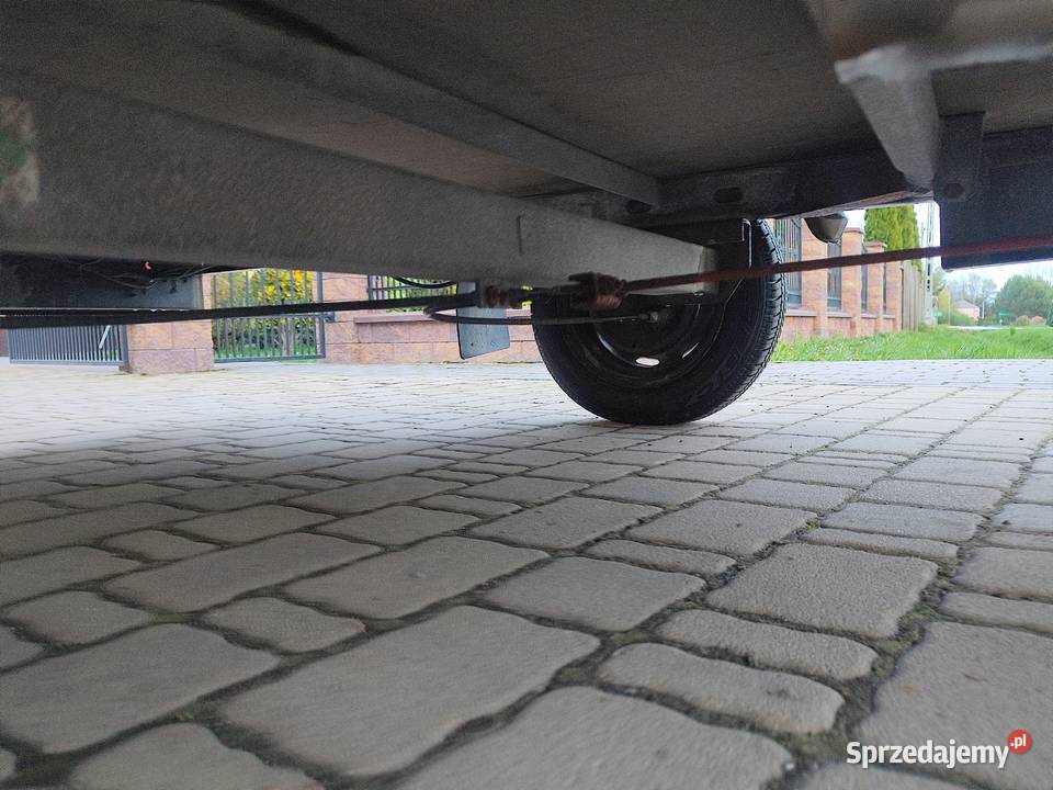 Przyczepa NIEWIADÓW 240x127 DMC 750 Hamowana sprzedam