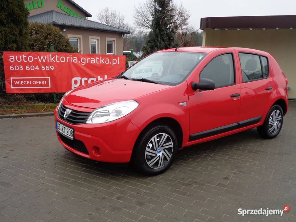 Dacia Sandero 14 mpi poduszka powietrzna kujawsko-pomorskie Dolna Grupa