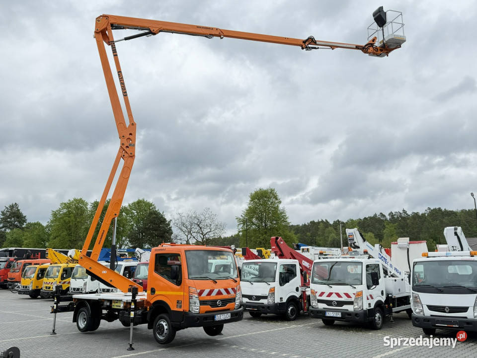 Nissan Cabstar Zwyżka Podnośnik Koszowy ISOLI diesel Widełki
