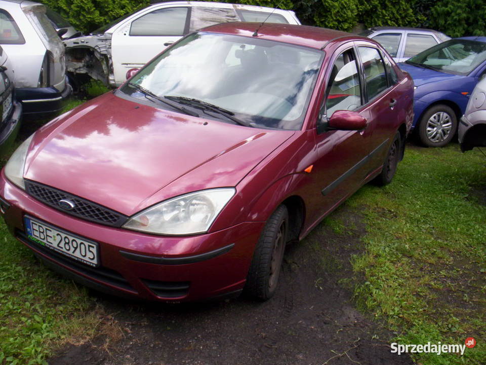 FORD FOCUS MK1 Maska Przód Pokrywa Bordowa Pozostałe