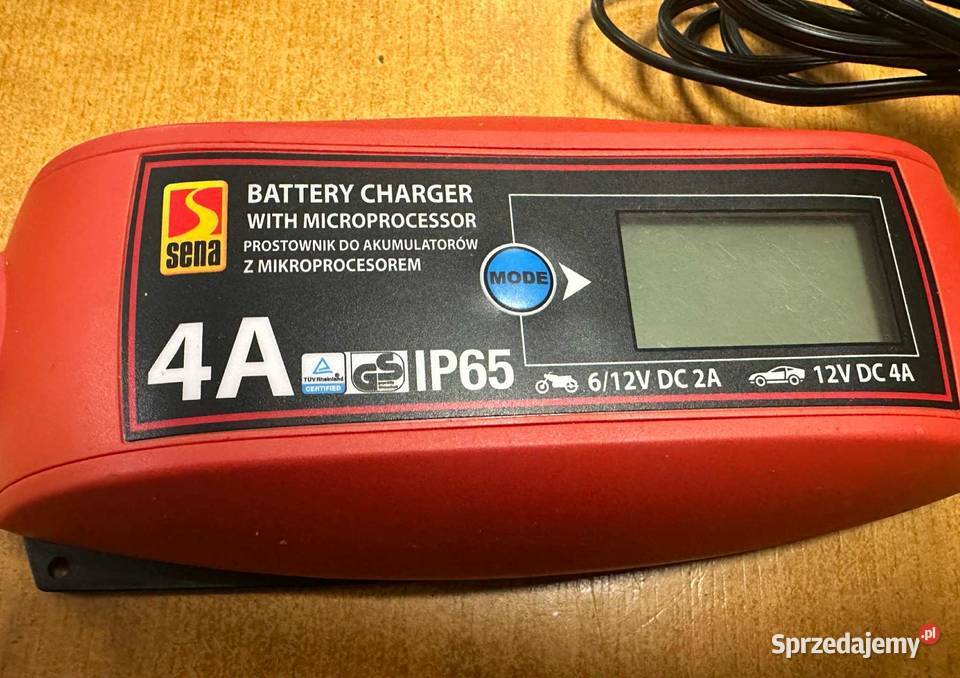 Prostownik z mikroprocesorem Sena 4A