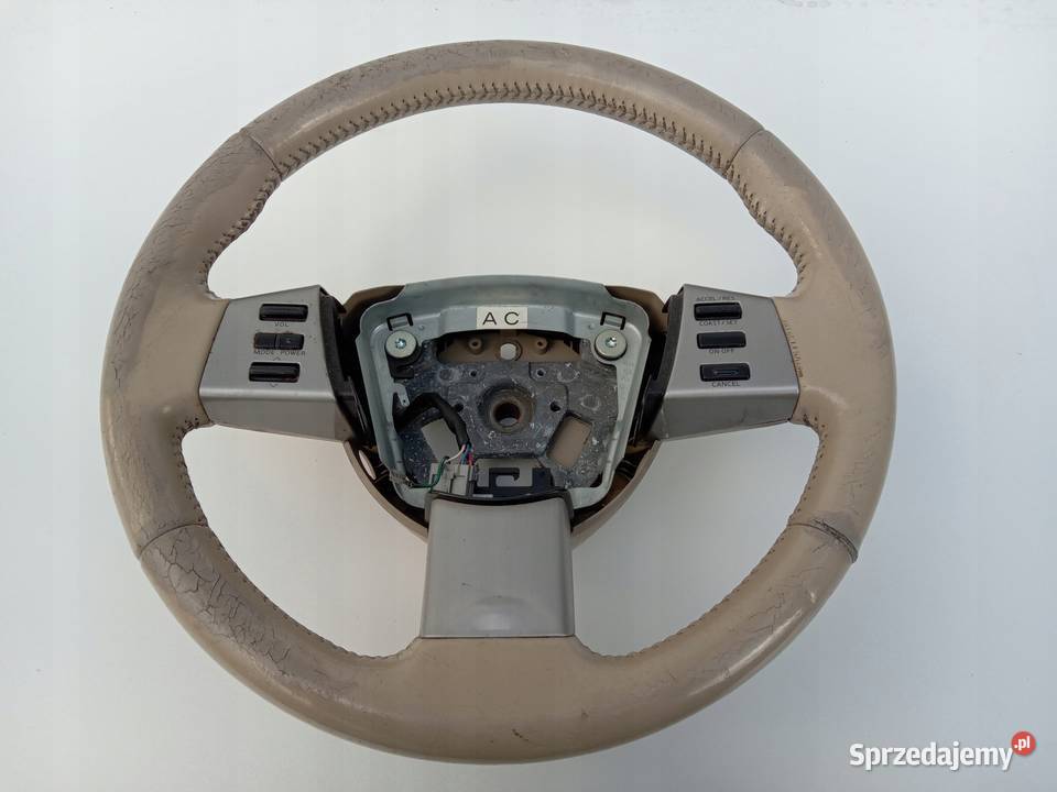 KIEROWNICA MULTIFUNKCYJNA JASNA NISSAN MURANO Wyposażenie wnętrza Nowy Tomyśl