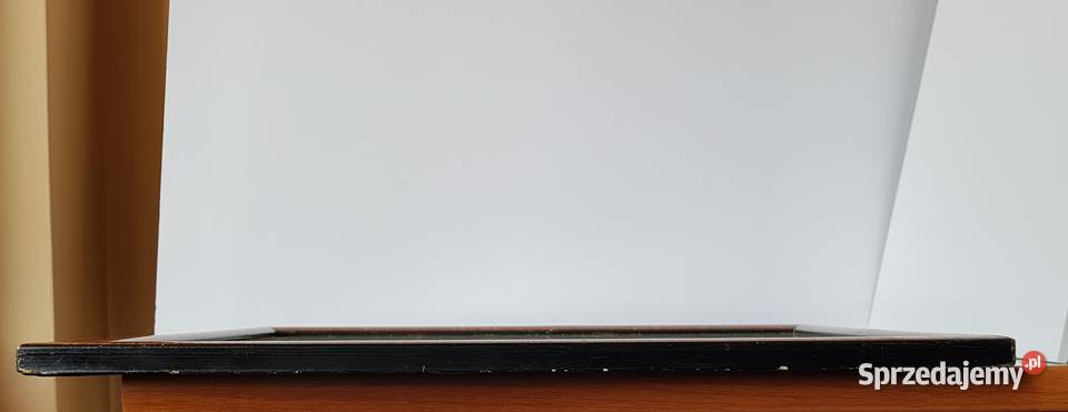 Stara grafika drzeworyt Rynek Starego Miasta Malarstwo Dąbrowa Górnicza