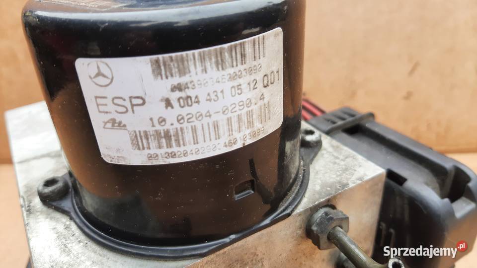 pompa sterownik ABS ESP Mercedes C w203 Dębno