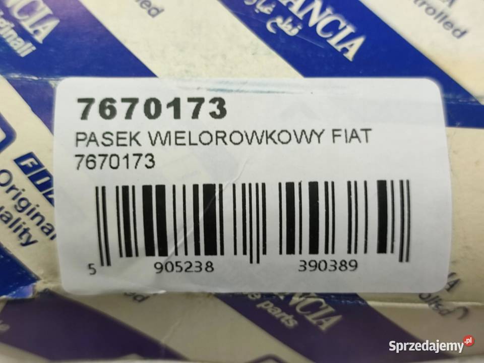 PASEK WIELOROWKOWY ALFA ROMEO SPIDER 30 9505 lubelskie