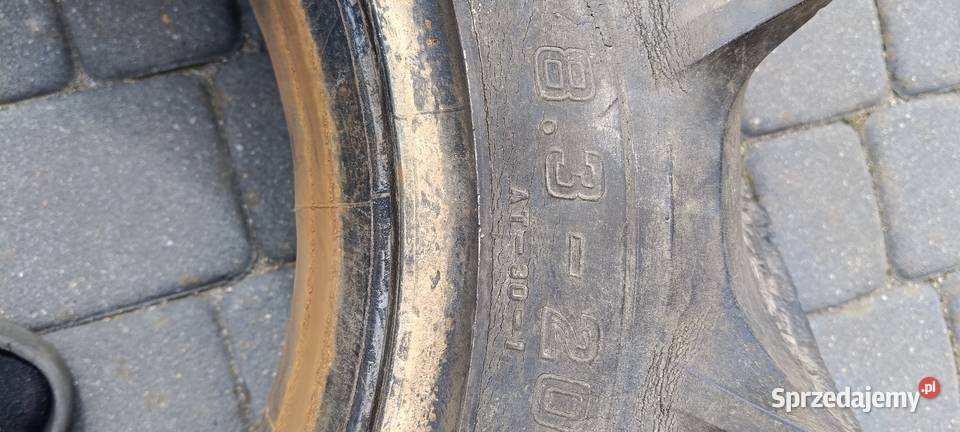 Opony tylne do traktorka Yanmar F7 Kubota Iseki Jastrzębie-Zdrój