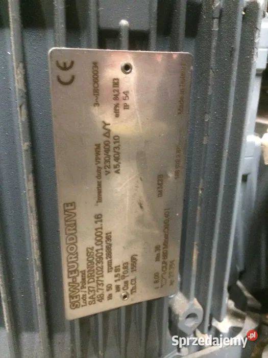 Motoreduktor SEW 15kW 230400V Pozostałe dolnośląskie