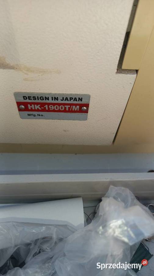Maszyna do szycia HOSEKI HT 1900T Śrem sprzedam