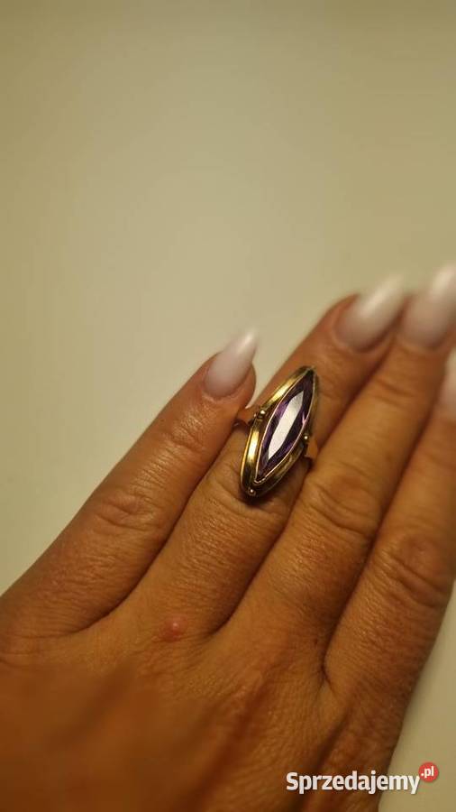 Złoty pierścień złoto 585 złote Gdańsk