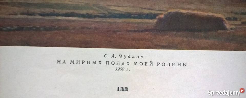 Reprodukcja Siemion Afanasjewicz Czujkow pejzaż Szczecin sprzedam