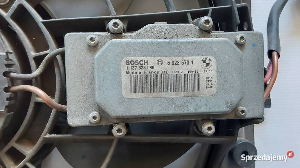 Wentylator z obudowa BMW 1 F20F21 20112019 osobowe Brzesko