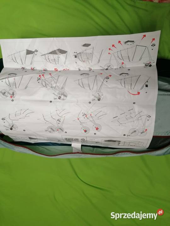 Namiot turystyczny firmy Quechua 41 wielkopolskie Poznań