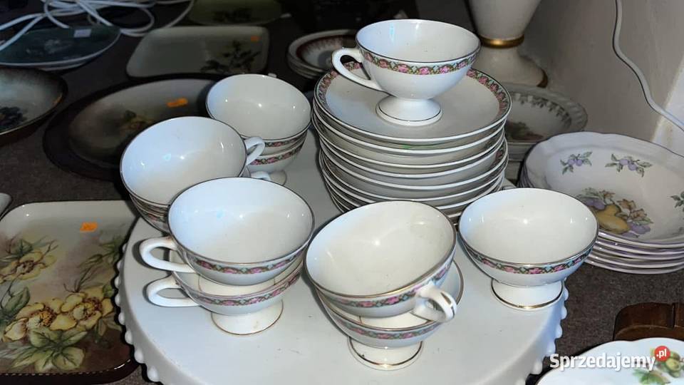 Filiżanka do espresso Na stopie Bez syg Porcelana i szkło Gdańsk sprzedam