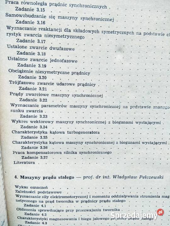 Maszyny elektryczne w zadaniach unikatowe Warszawa