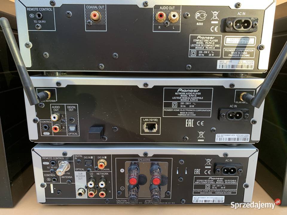 Wieża Stereo Pioneer P1DAB SXP01DAB NP01 PDP01 Opole