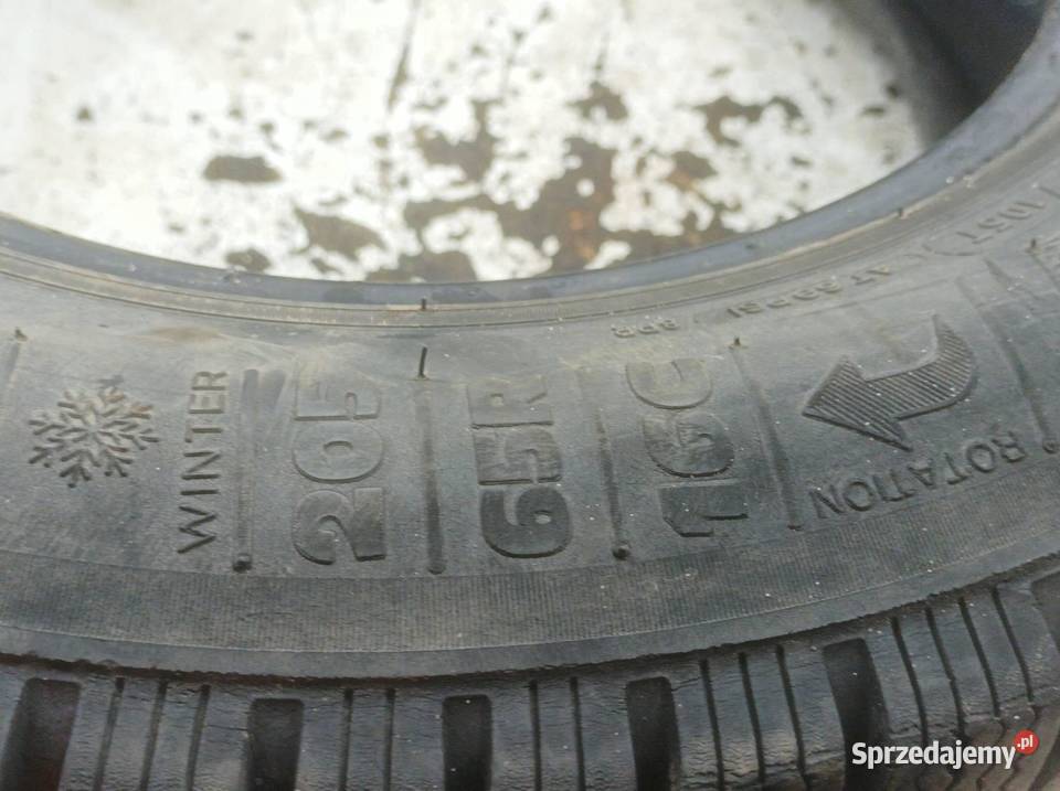 OPONA ZIMOWA KLEBER TRANSALP 2 20565R16C 1013 świętokrzyskie