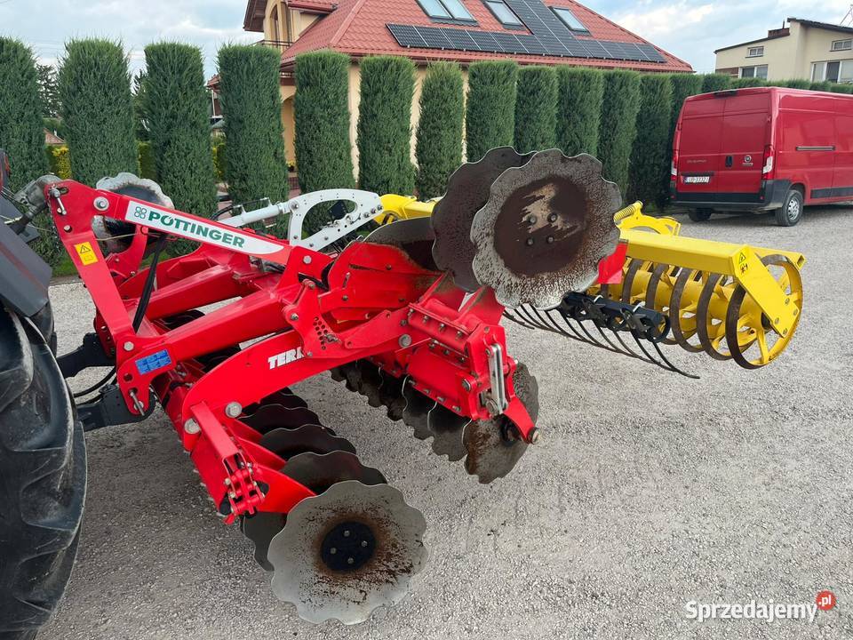 Brona talerzowa Pottinger Terradisc 3501 nowa lubelskie Niedrzwica Duża