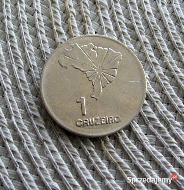 Brazylia 1 Cruzeiro 1972r 150 rocznica Numizmatyka Kalisz