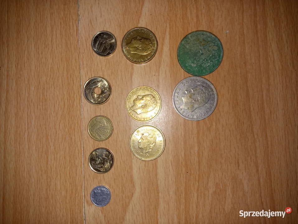 Monety euro liry korony Numizmatyka Warszawa