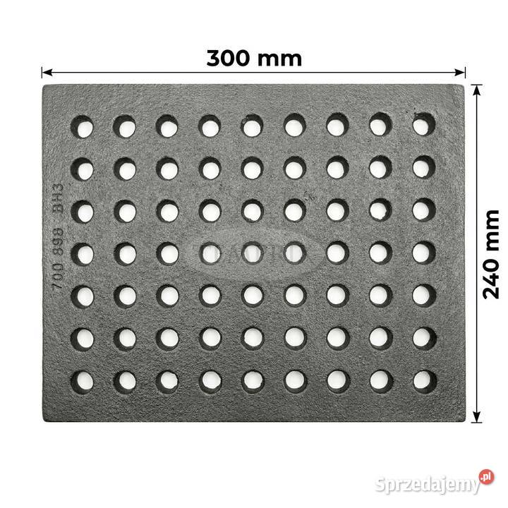 Ruszt żeliwny 300x240 do kominka Invicta Poznań