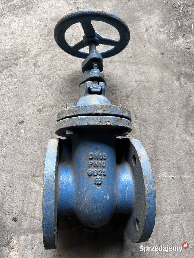 Zawory Zawór zaporowy zasuwa klinowa DN Śmigiel