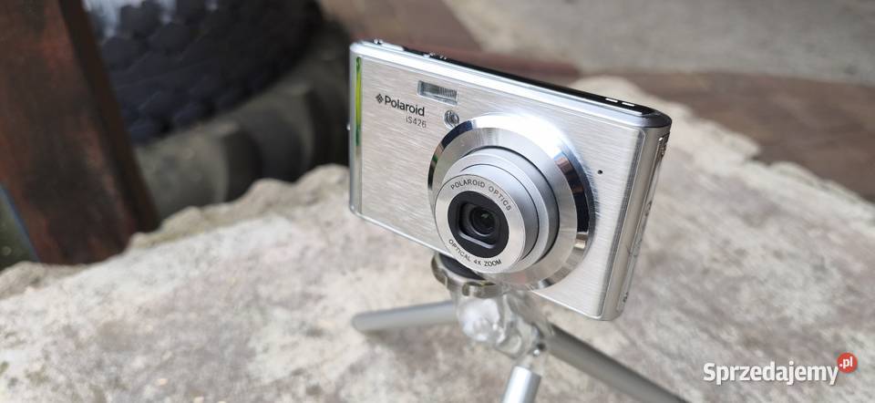 Aparat Polaroid w kolorze srebrnym Is426 Rawicz