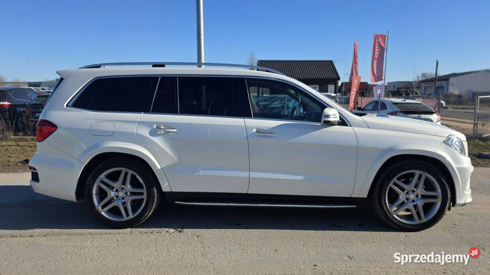 Mercedes GL 500 SALON POLSKA faktura vat biała isofix Lębork sprzedam