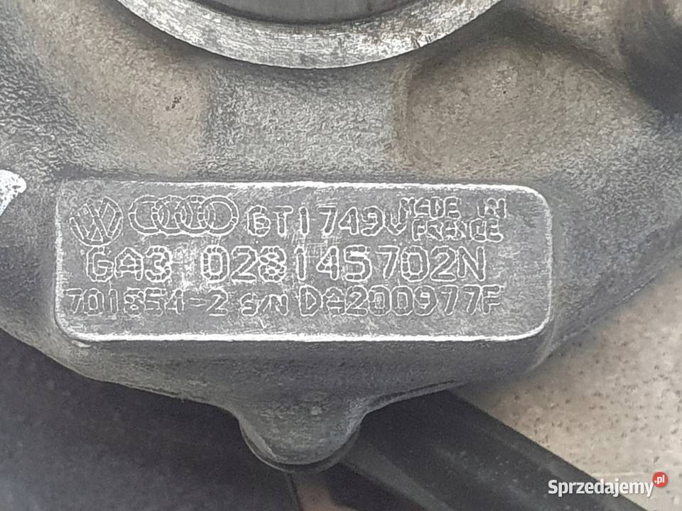 TURBOSPRĘŻARKA Seat Ibiza II 19 TDI turbo osobowe Chełm